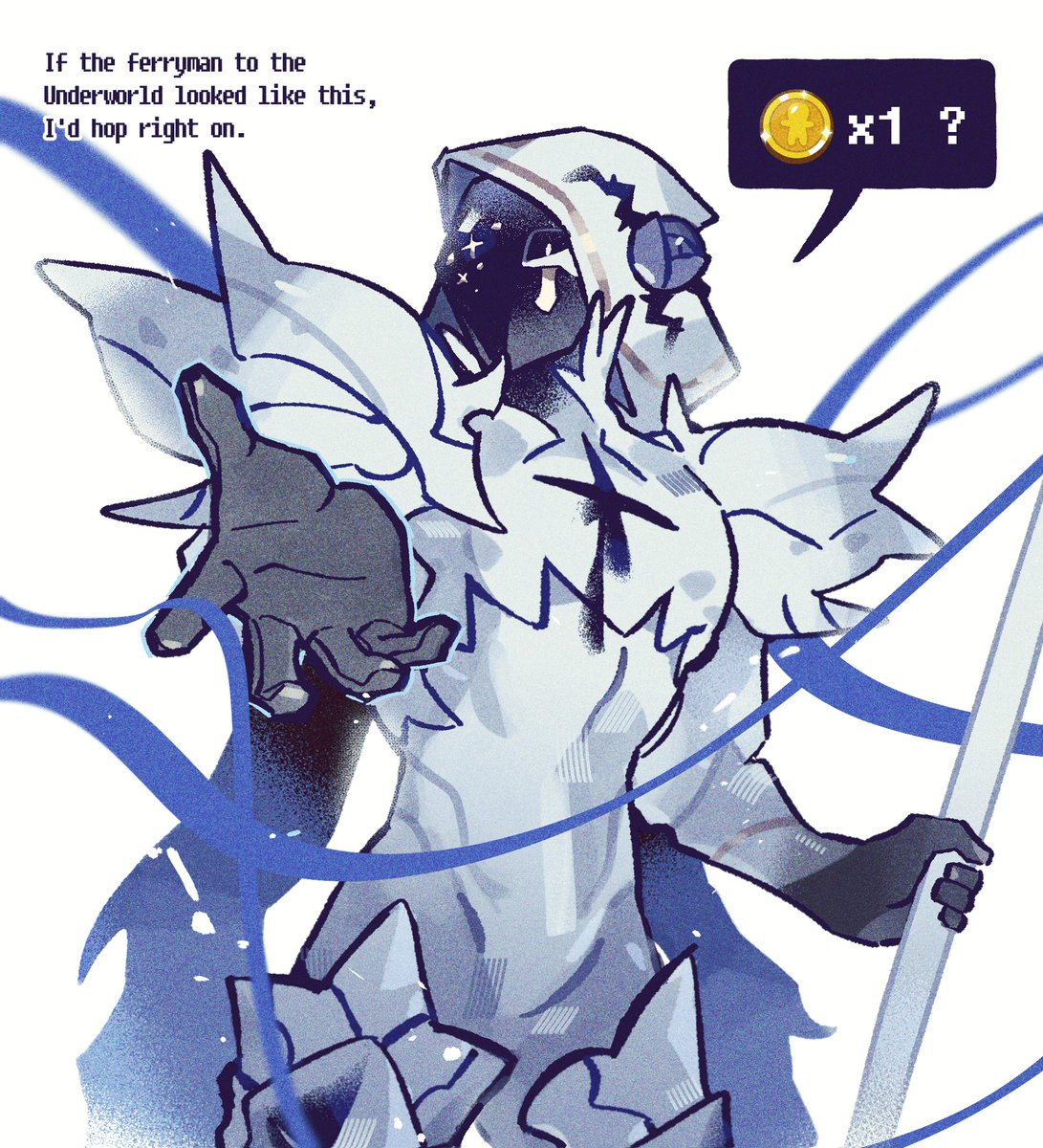 #silentsaltcookie
저승행 뱃사공이 이렇게 생겼으면 바로 저숭라라가죠