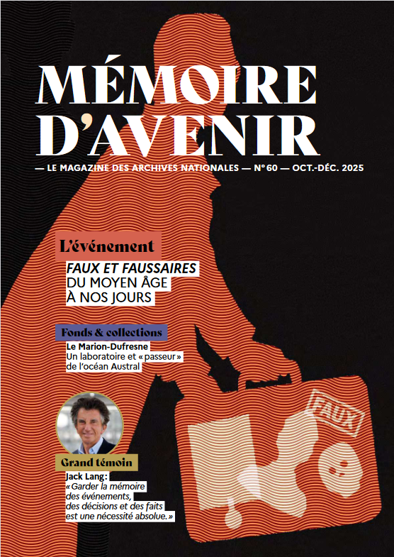 🗞️ Le nouveau numéro de Mémoire d’avenir est en ligne !
Plongez dans les coulisses des <a href="/ArchivesnatFr/">Archives nationales de France</a> et donnez-nous votre avis via notre enquête de satisfaction 💬
👉 À lire ici : tinyurl.com/ynzxkuvw
👉Répondre à l'enquête : tinyurl.com/25fvx3x4
#MémoireDAvenir