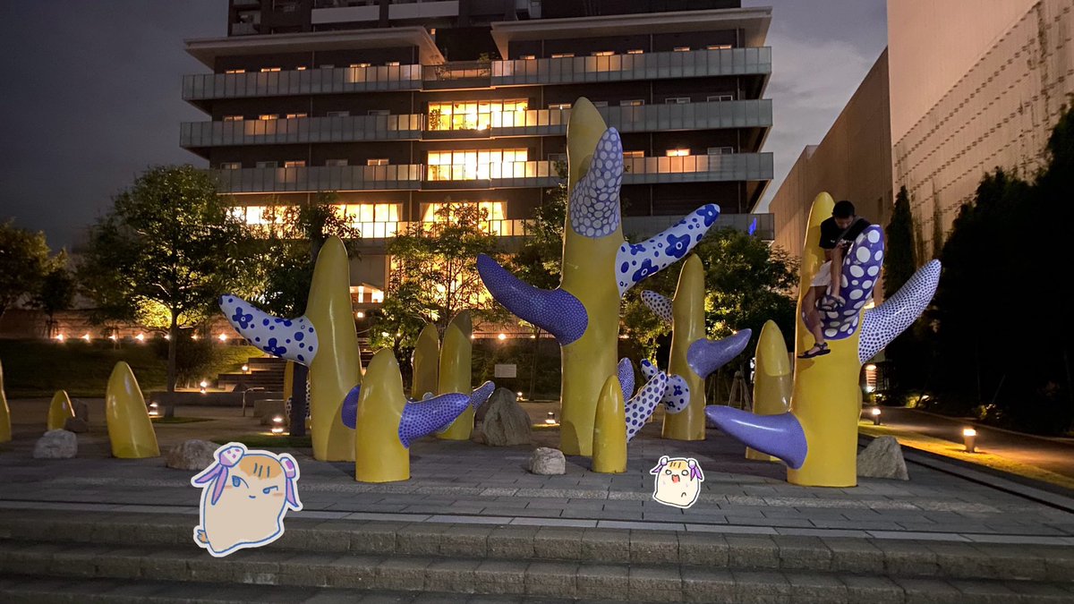 よく通るとこにあるこのオブジェ、あまりにもジルダリア🌼