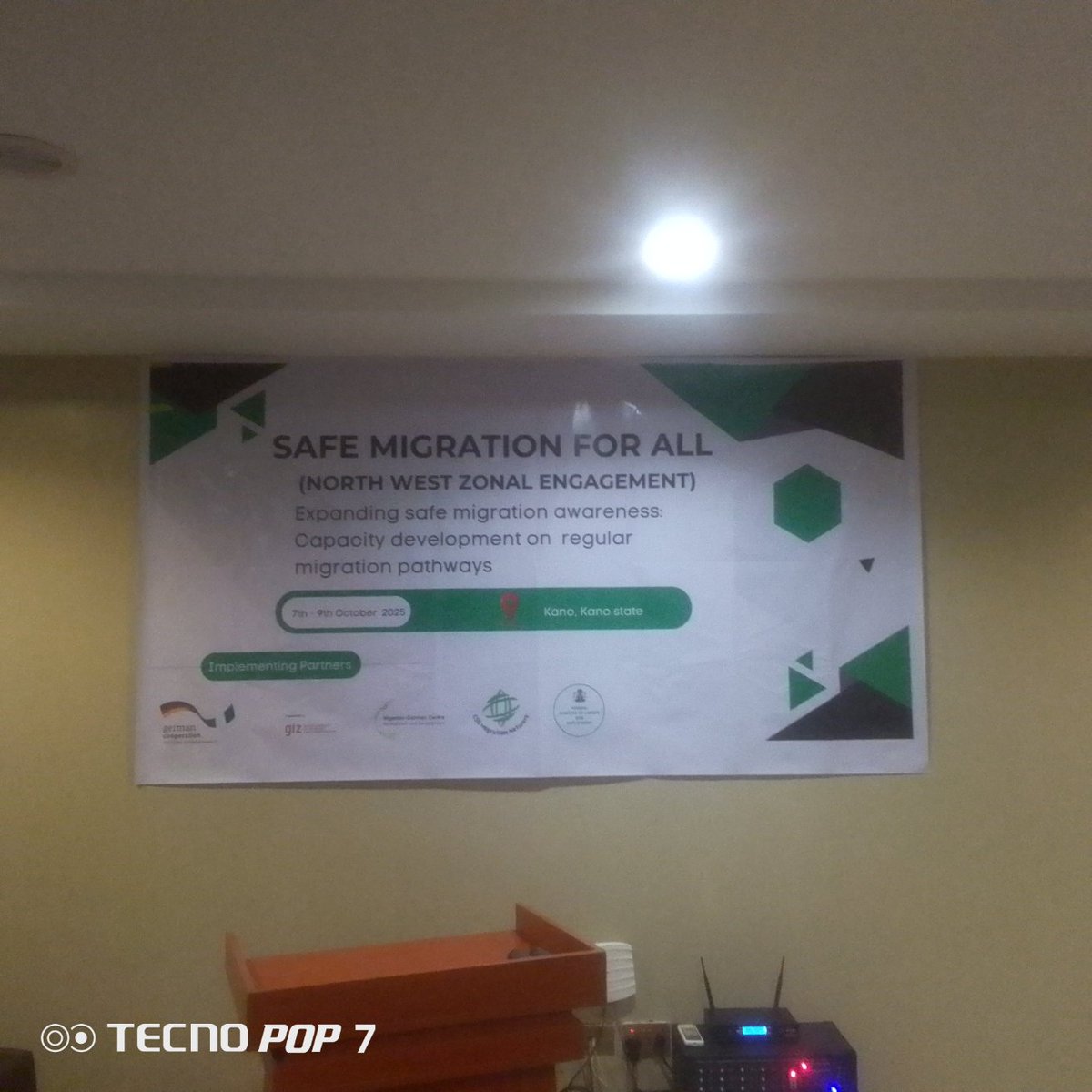 youngpeoplefor's tweet image. Attending 3 days capacity building #workshop on &quot;Safe #Migration at #Kano, Nigeria. 

To help #reintegrate #returnees.