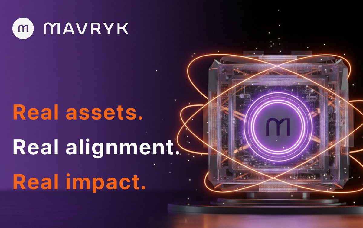 MavrykNetwork's tweet image. Mavryk is a Layer 1, purpose-built for real-world assets and aligned incentives.

Mavryk was built for something bigger, an economy where real assets, capital, and people move in sync. 

It's building a network economy. 

No rollups. 
No dependencies.
Just a Layer 1 where utility…