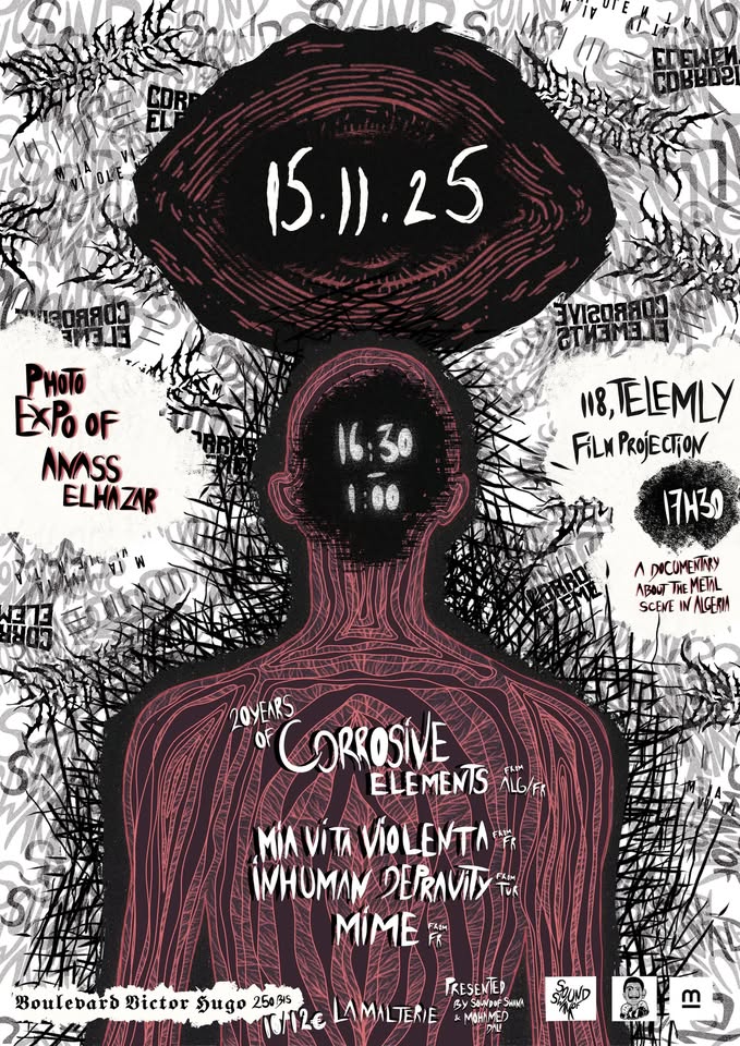 inhuman_dep's tweet photo. We are glad to announce that Inhuman Depravity will be performing first time ever in France! Together with Corrosive Elements, Mia Vita Violenta and Mime, we'll rock the hell at La Malterie Music Club in Lille on November 15.
French and Belgian maniacs... save the date! https://t.co/i8NkBGoysv