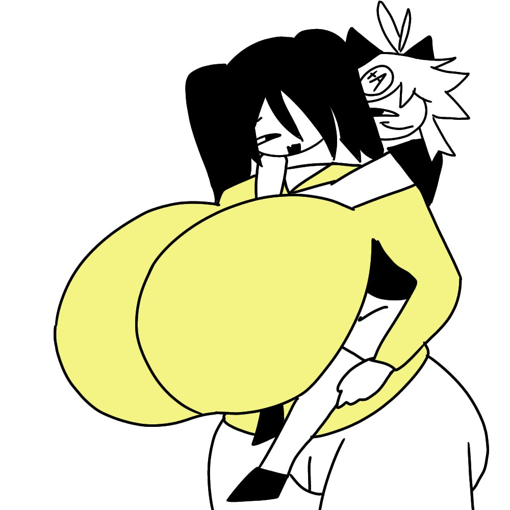 Miss Kuroro and Oliver piggyback request