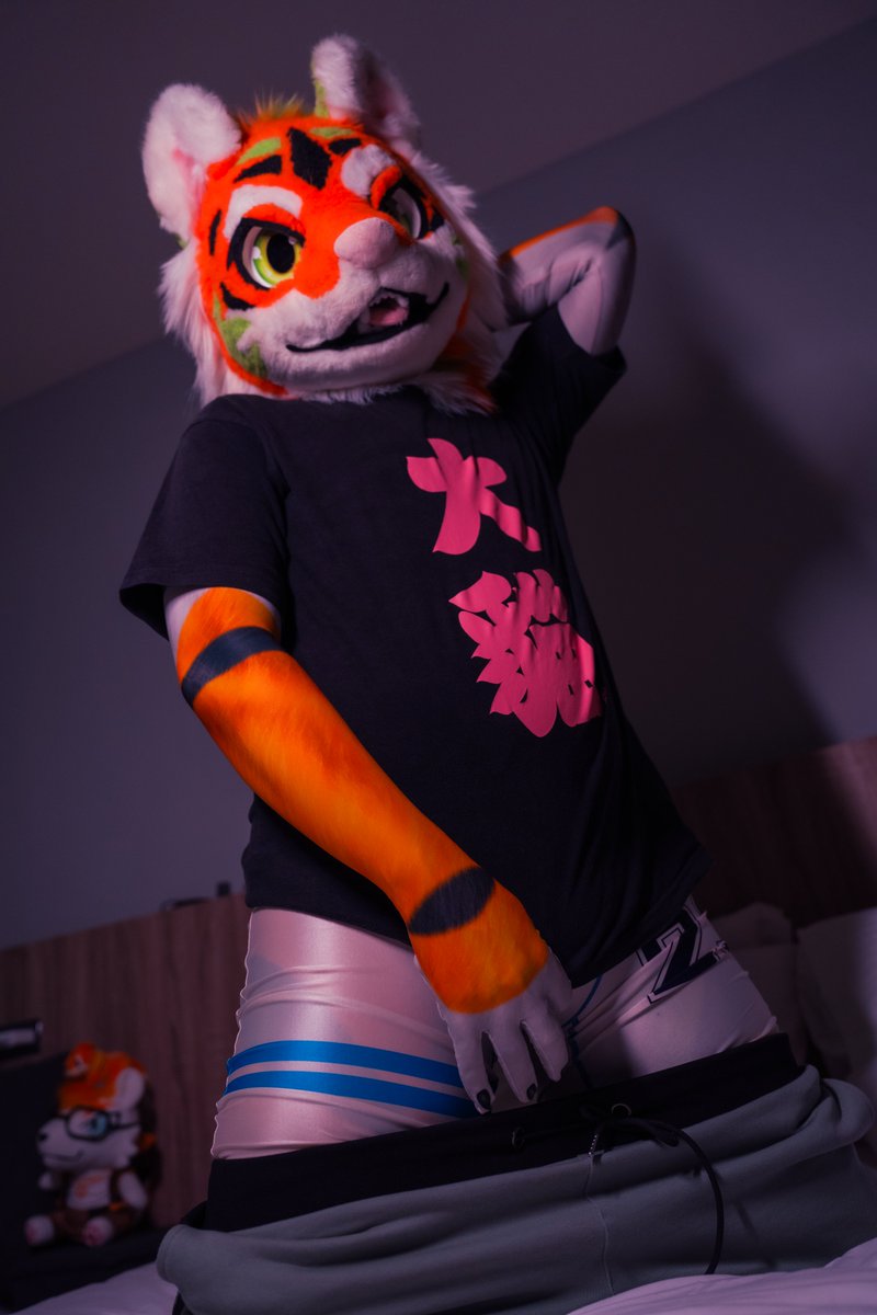 大猫？？違うよ虎だよ

🎥： <a href="/arkross1999/">Arkrose</a> 

#FursuitFriday