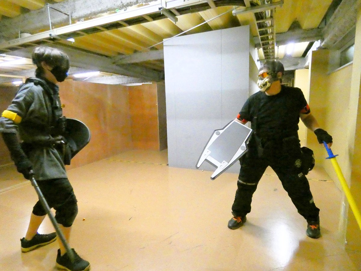 0t_yu's tweet image. 決闘⚡︎ 

#NERF-RIVAL
#迅雷⚡︎
#HEXERA

※近接は貸切につき特別許可