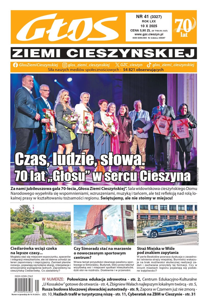 Najnowszy "Głos" trafił do sprzedaży. Możecie znaleźć go w punktach z prasą oraz w internecie:

prasabeskidzka.pl/glos-ziemi-cie…