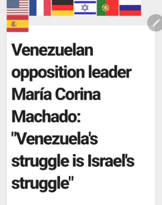 real91toph's tweet image. Instead of giving the Nobel Peace Prize to the journalists of Gaza and/or Sumud Flotilla Activists like Greta Thunberg, The so-called "Nobel Peace Prize" is given instead to a Venezuelan MAGA Zionist. What a fucking joke.