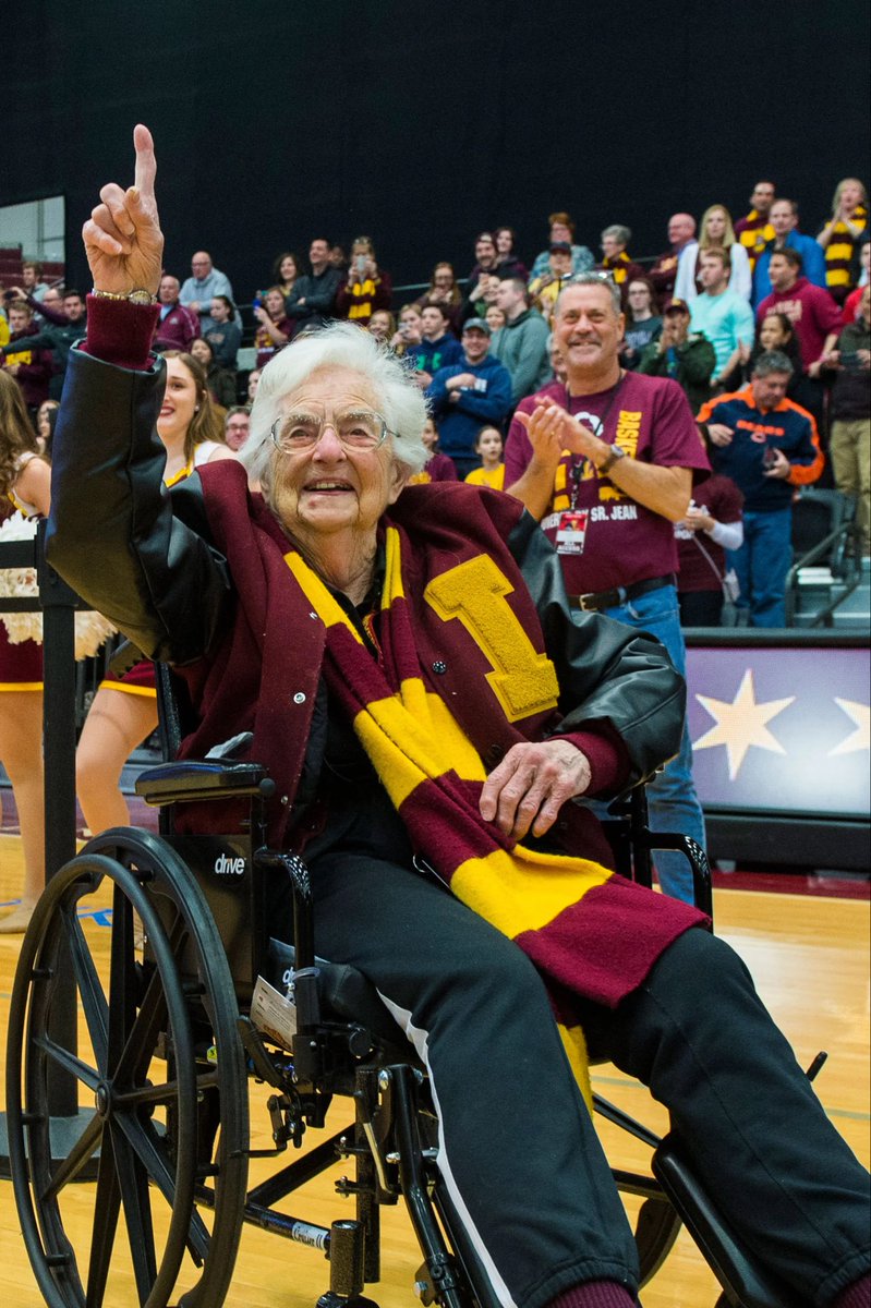 bluzbra61's tweet photo. Rest in peace to the legend, Sister Jean. https://t.co/dtzBxa5Nvz