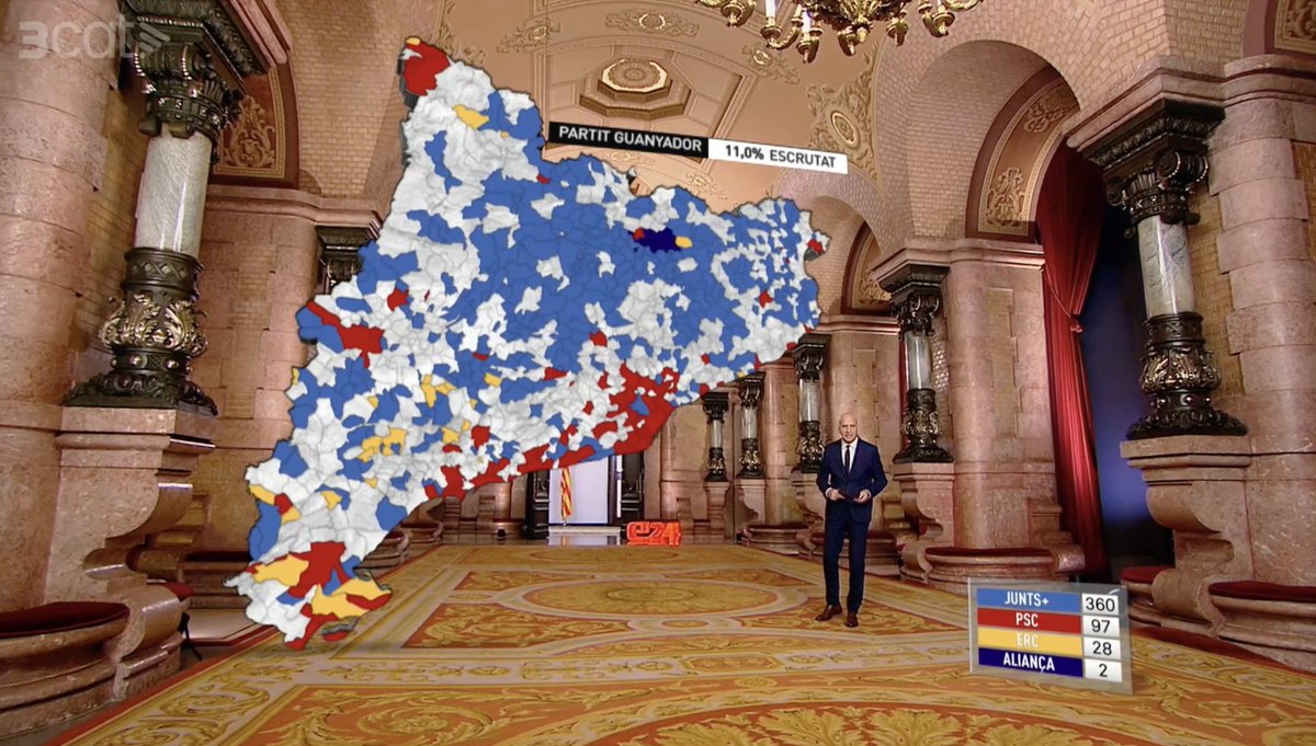 mlarroyatv's tweet image. TV3 és capaç de fer unes nits electorals espectaculars i després no sap fer un mapa del temps amb unes icones que estiguin a l'alçada...