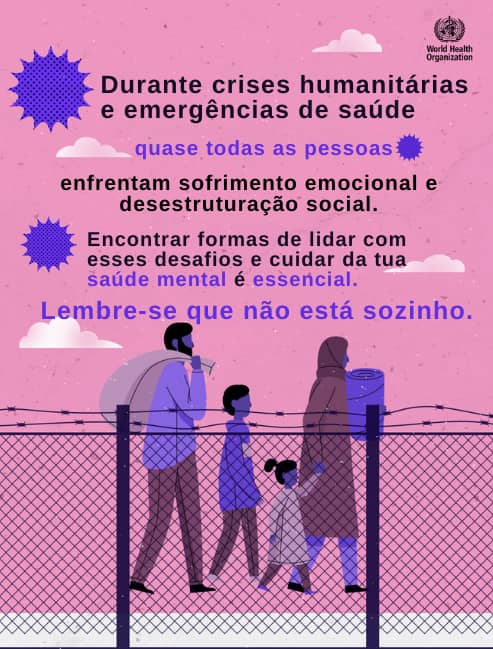 🧠 Today is #WorldMentalHealthDay!
👉 “Governments must accelerate the integration of mental health into emergency frameworks.” – Dr. Mohamed Janabi

In Guinea-Bissau, investing in mental health means investing in recovery and dignity.

#MentalHealth #GuineaBissau
