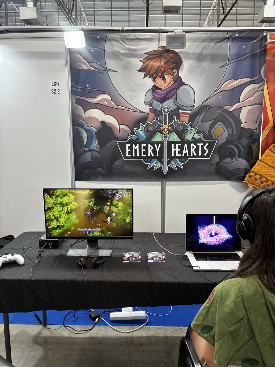 haishogames's tweet image. We’re kicking off our first day at @bcngamefest!
Come say hi if you’re around!!