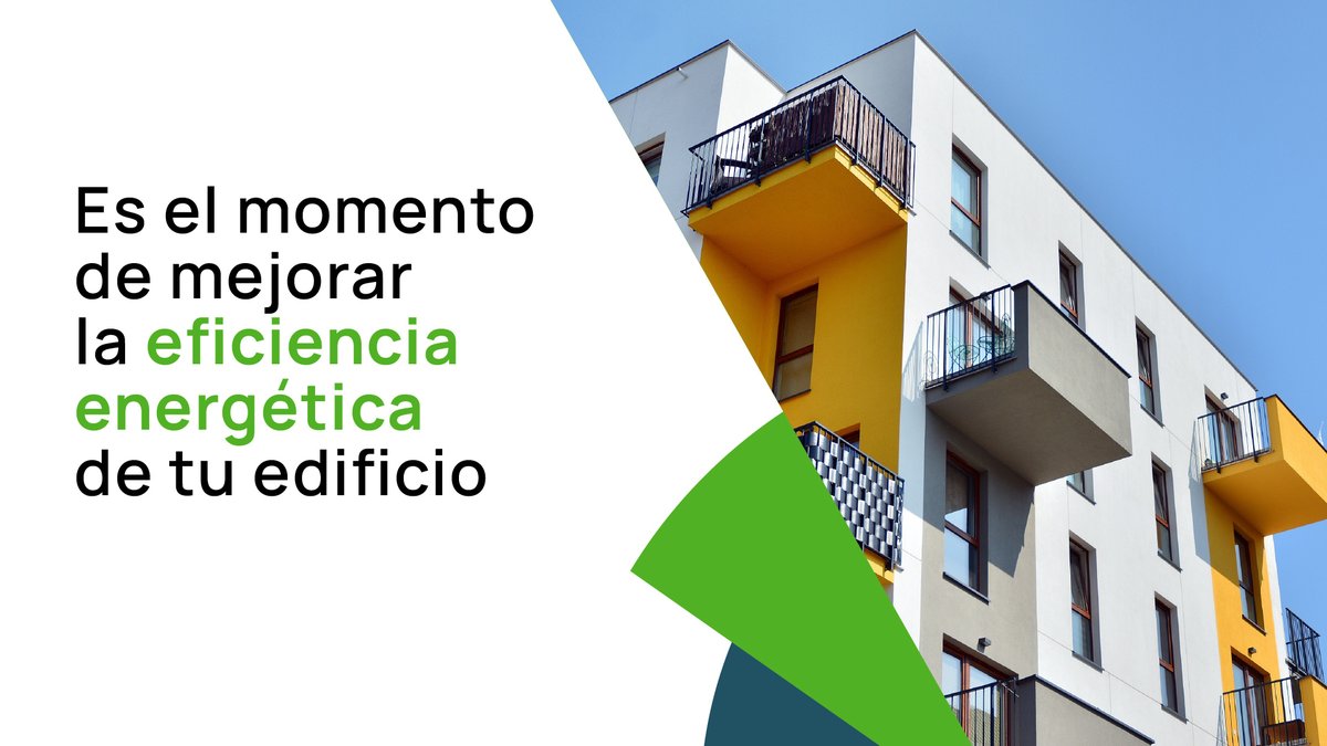 🔝 ¿Por qué ahora es el momento de mejorar la eficiencia energética de tu vivienda y de tu comunidad de vecinos?
✅ Porque hay ayudas de los fondos #NextGeneration
✅ Porque te financiamos hasta el 100% de la reforma
✅ Porque ahorrarás en tu factura energética
✅ Porque tu hogar