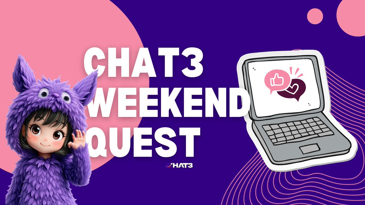 🎯 CHAT3 WEEKEND QUEST!  
3 winners. 150 $S for   
🏅 Best Gameplay
🏅 Best New Streamer
🏅 Best TikTok Vid

YOUR QUEST: 
1️⃣Stream for 3+ hrs (screenshot) 
2️⃣Post a short clip on TikTok &amp; tag <a href="/Chat3/">Chat</a>
3️⃣Hit 30+ viewers at once (screenshot)
4️⃣Repost this post + tag 3 frens in the