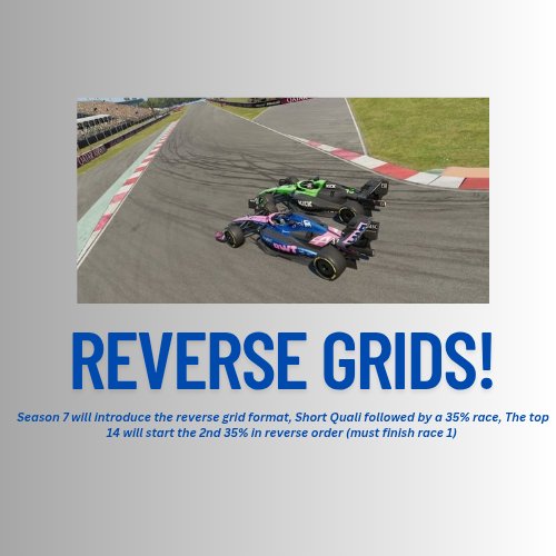 Bye bye one-shot quali! #DBF1 will introduce reverse grids in season 7!