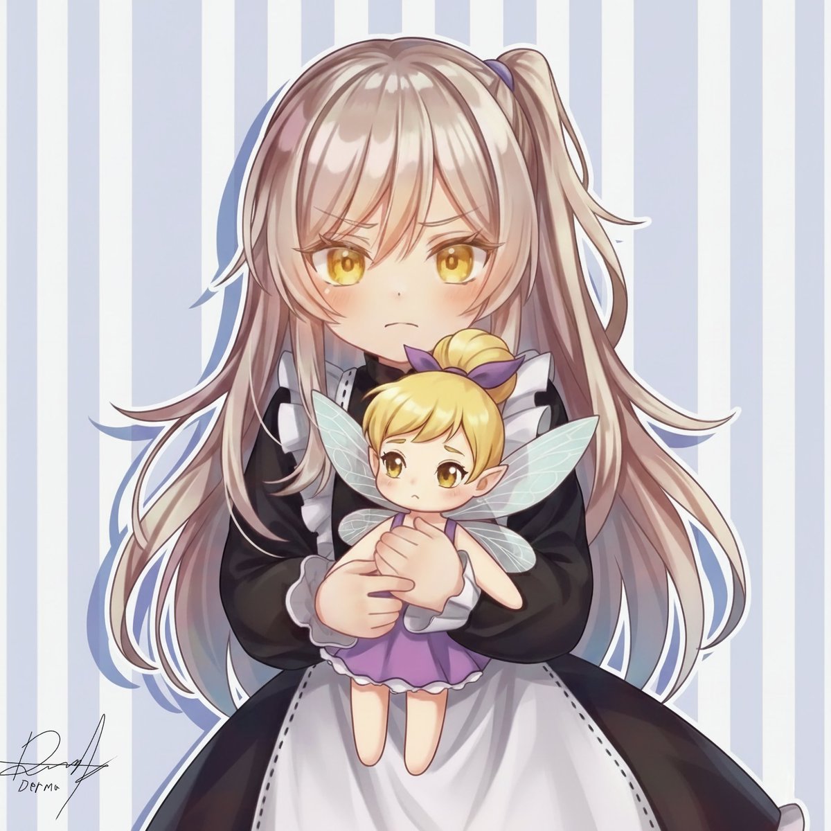 Daily Art ✨ 
Gfl art Don't try to take the doll :v
Gneverland guys say it Below 💜

 Character gfl UMP 45 X Fairy From Neverland ✨

<a href="/Neverland_Money/">Neverland (mainnet arc)</a> <a href="/monad/">Monad (mainnet arc)</a> <a href="/indonads_/">Indonads (mainnet arc) 🇮🇩</a> 
#Art #Monad