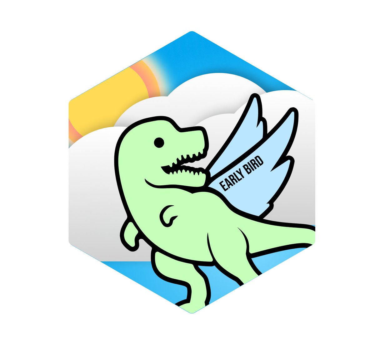 Aadityakumar_01's tweet photo. I got the Early Bird Pegasaurus badge from Holopin! https://t.co/VaVqnZXySD via @holopin_ https://t.co/EeprmNLRFw