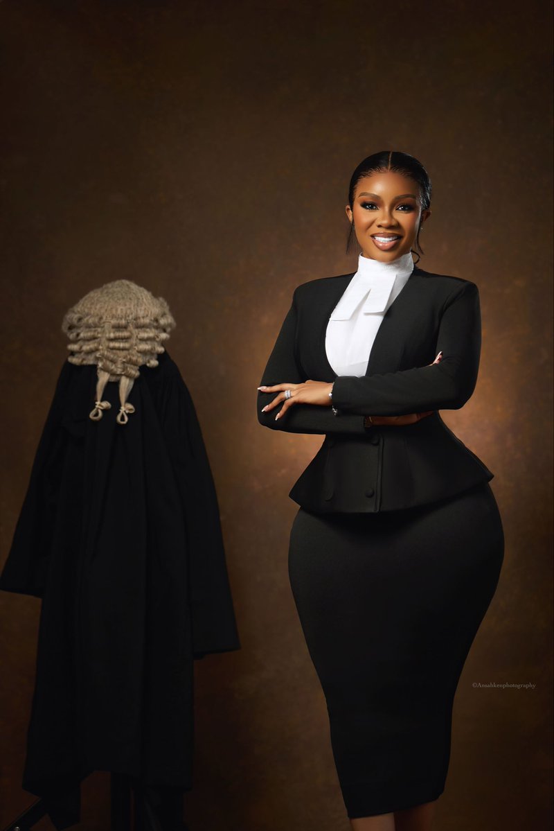KojoTelfer's tweet image. Congratulations @Serwaa_Amihere. Grit, dedication and an unwavering commitment to success. Thank you God for keeping things running smoothly!
Tse Addo Jessica Pearson has arrived.