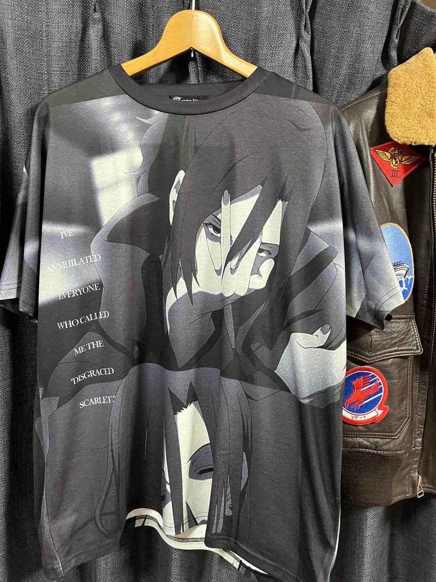 空の境界Tシャツもっといっぱい出てくれ！買うから!!このシャツお気に入り〜😎