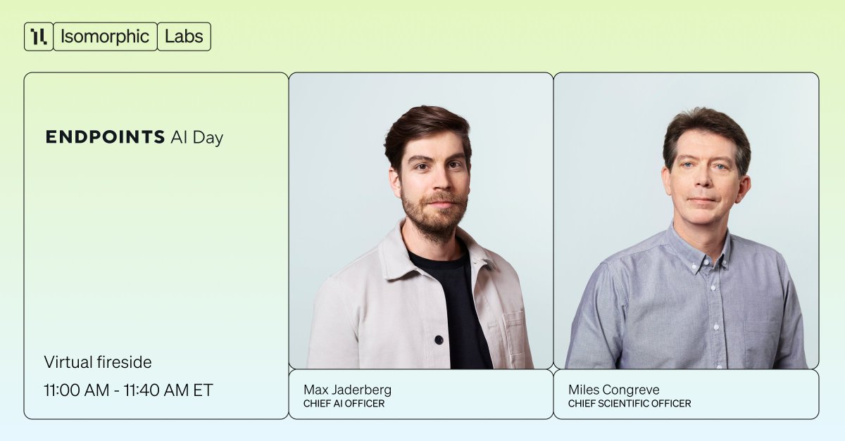 Isomorphic Labs tweet media