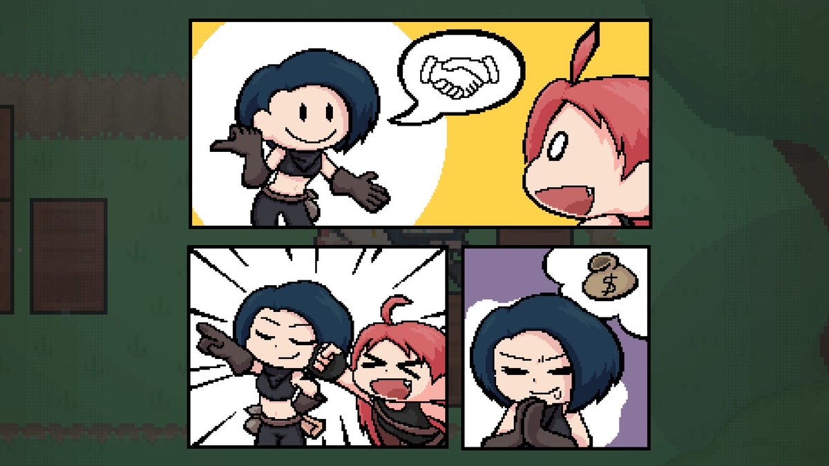 日本語訳を担当したTreasure’n Trioがリリースされました。それぞれ異なる能力を持つ3人のキャラクターを、上手に使ってクリアしていく倉庫番ベースのパズルゲームです。面白いのでぜひ遊んでみてください。よろしくお願いいたします。 store.steampowered.com/app/3214530/Tr…