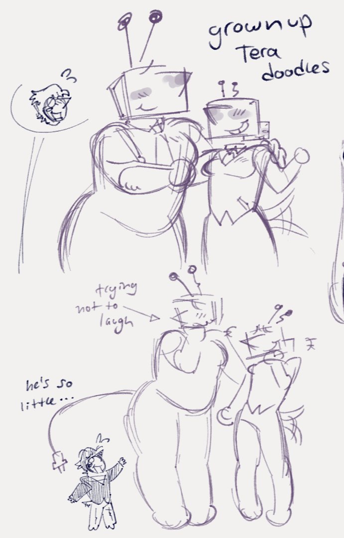 #spamtenna fluff and tera