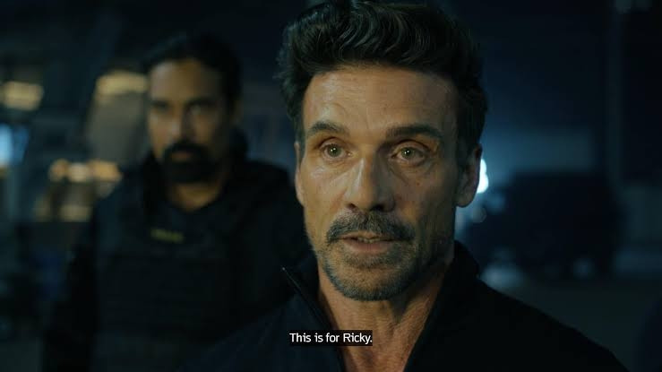 "This is for Ricky you piece of shit" #peacemaker 

Is Rick Flagg the villain? A father lost his son. I'm not sure Peacemaker doesn't deserve his fate 😕