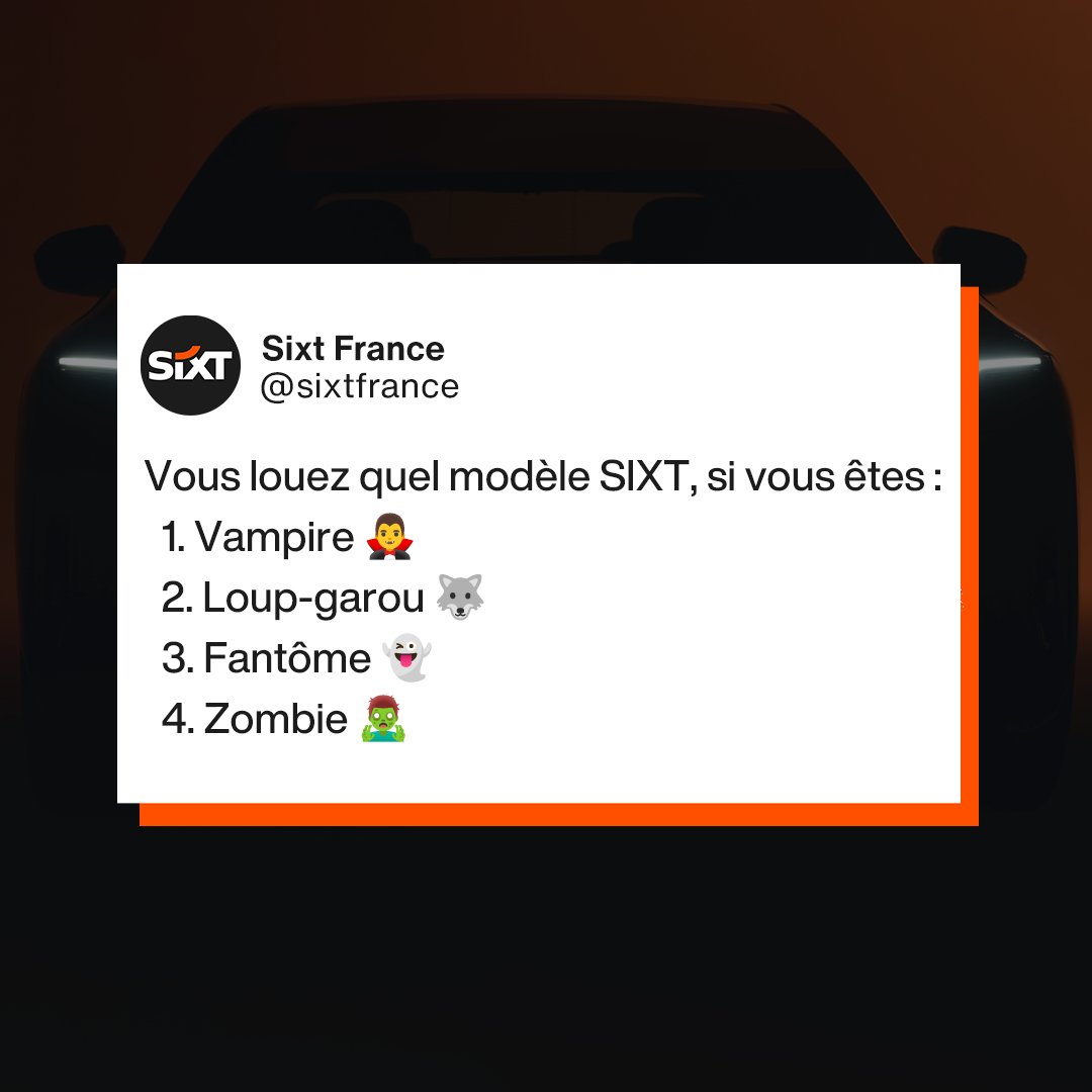 Sixt France tweet media