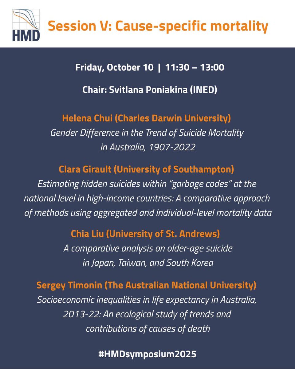 Human Mortality Database tweet media