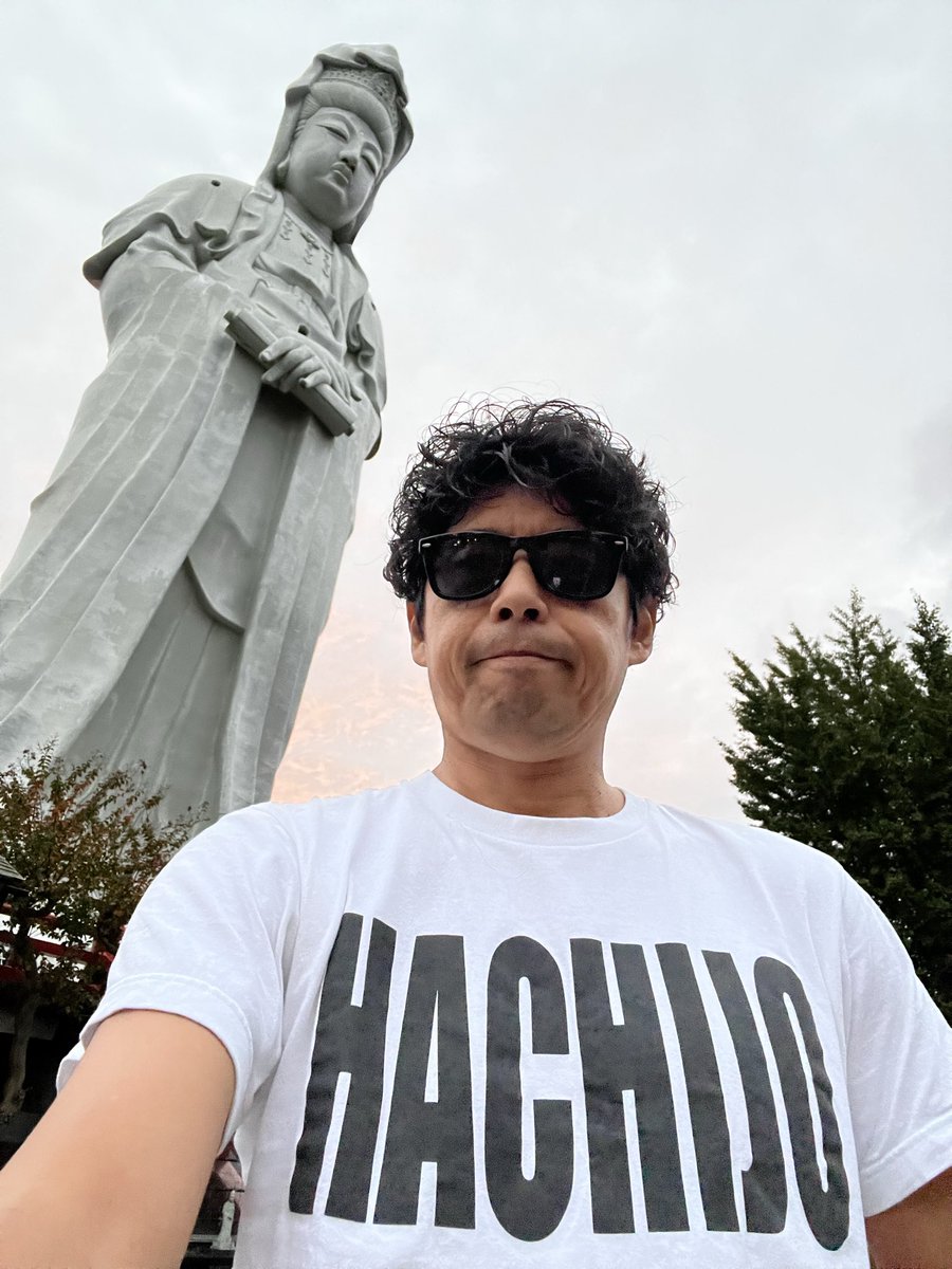 高崎観音へ！ 明日・明後日のコンサートの成功はもちろん、八丈島