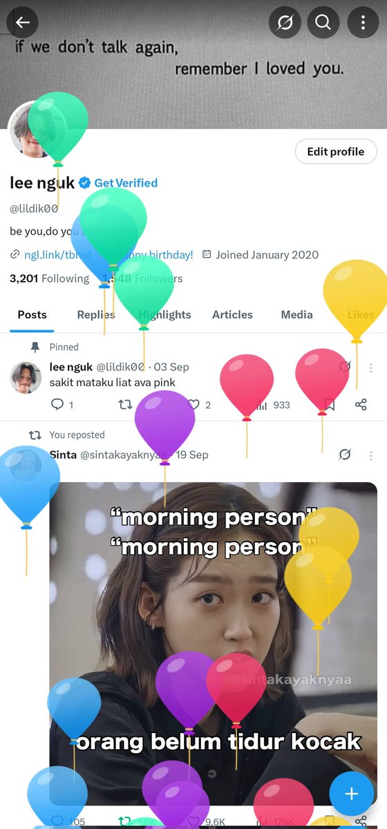 lildik00's tweet photo. May this age bring more love, peace and success https://t.co/YGCBjn2uS2