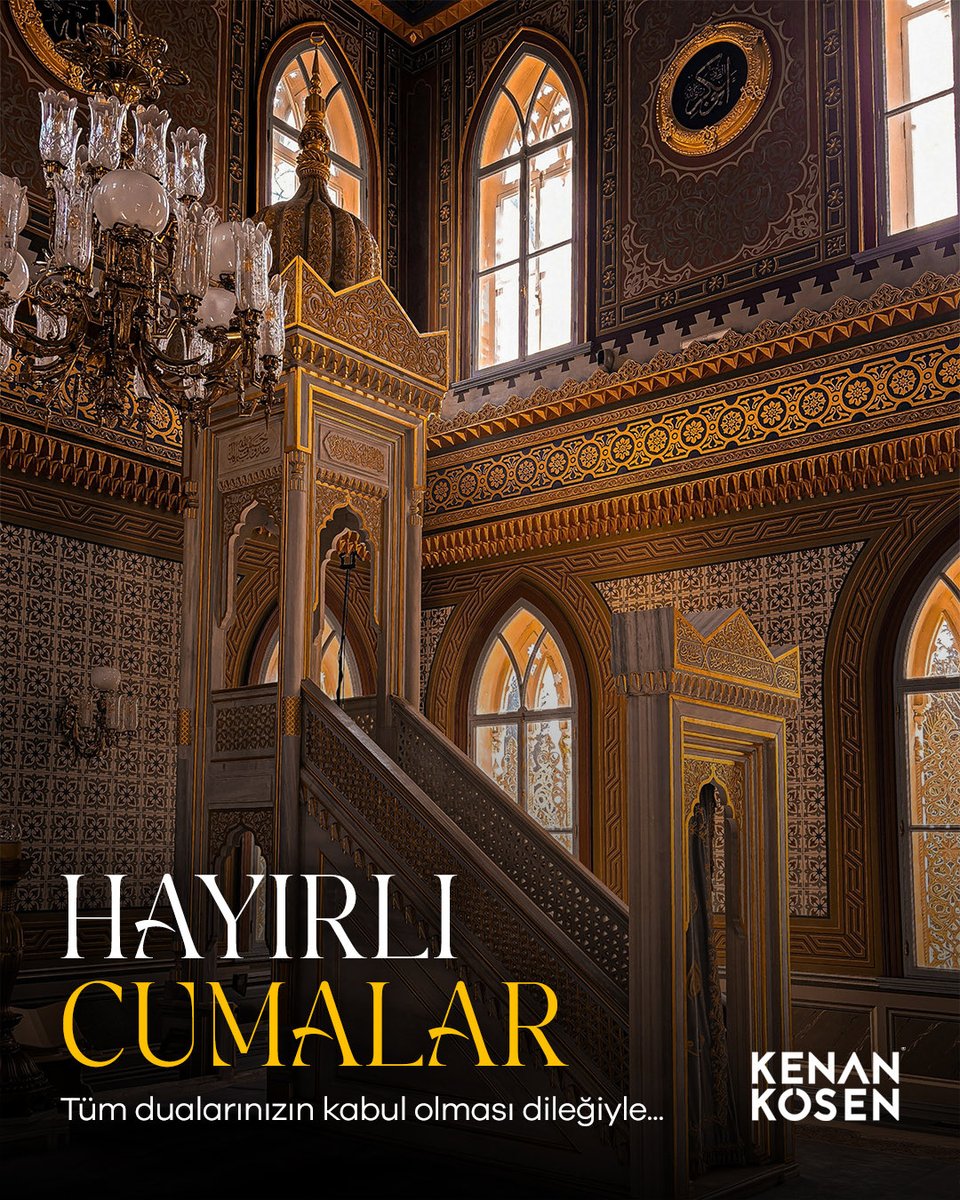 Hayırlı Cumalar.