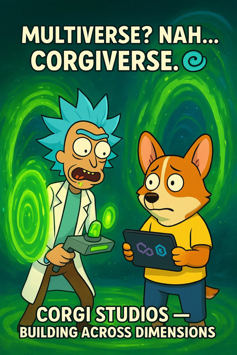 GomezSdcc's tweet image. The next wave of creativity is powered by builders, not bots.
Corgi Studios isn’t just an NFT brand  it’s a movement of storytellers, artists, and innovators.
We’re shaping the future of Web3, one idea at a time. 
The best Marketplace for your NFTS.
#CorgiStudios #Web3 #