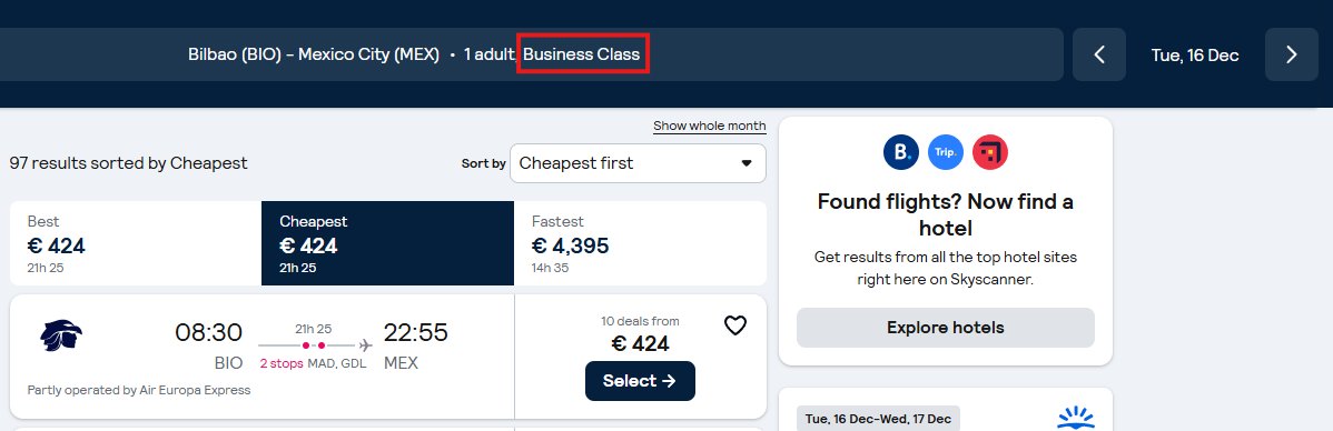 SecretFlying's tweet image. ⚠️ ERROR FARE ⚠️ #BusinessClass from #Bilbao, Spain to Mexico City, Mexico for only €424 one-way #ErrorFare (lie-flat seats) #Travel

secretflying.com/posts/error-fa…