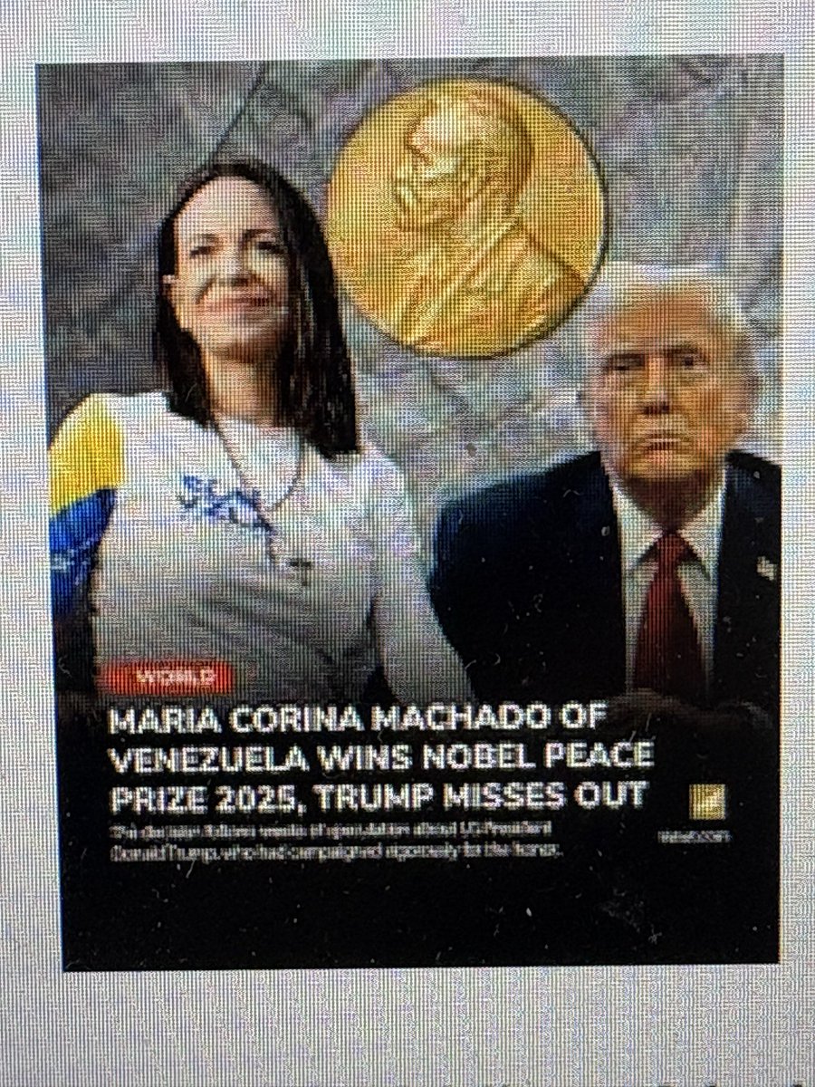 de_cesare33132's tweet image. #NobelPeacePrize
 
#PresidentTrump, you&apos;ve lost nothing.

The Nobel Peace Prize is a joke. 

In the past, the #Storting, #Norway&apos;s socialist-dominated parliament, has awarded it to #Arafat, #LeDucTo, #Obama.

#MariaCorinaMachado deserves it. But she hasn&apos;t promoted any peace.…