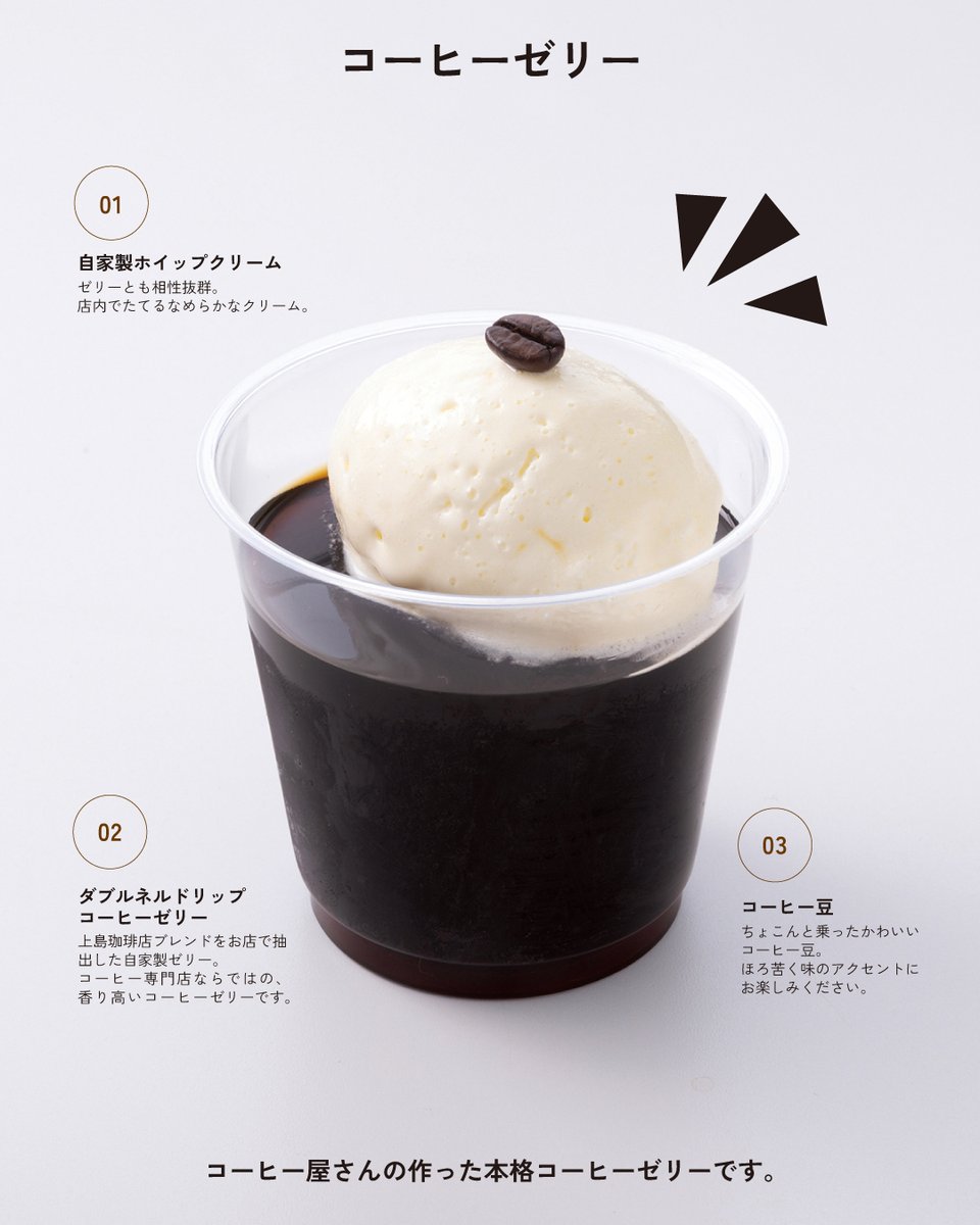 本格的なコーヒーゼリーを味わいたい！ という人におすすめ 【食べる