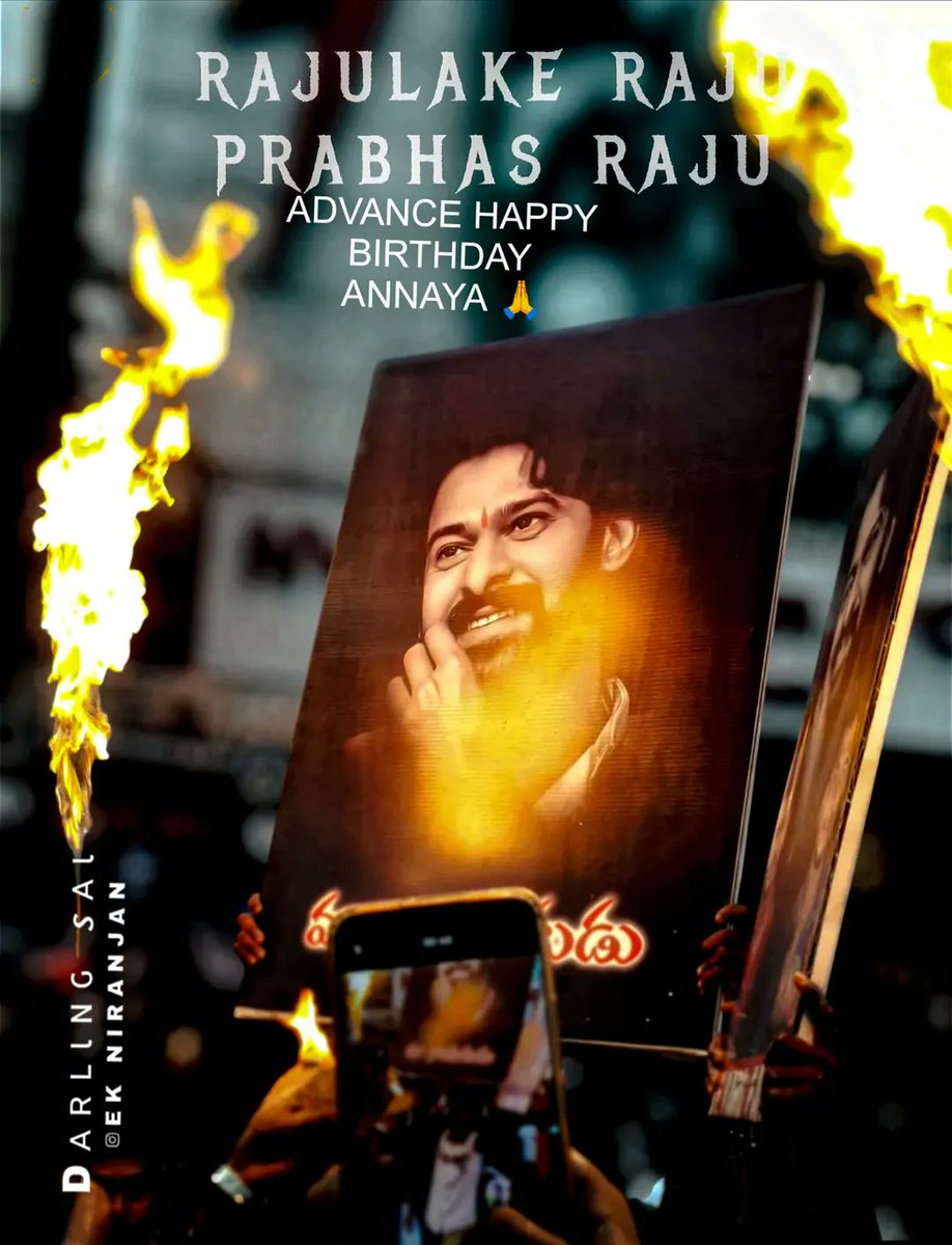 Advance happy birthday Anna #TheRajaSaab