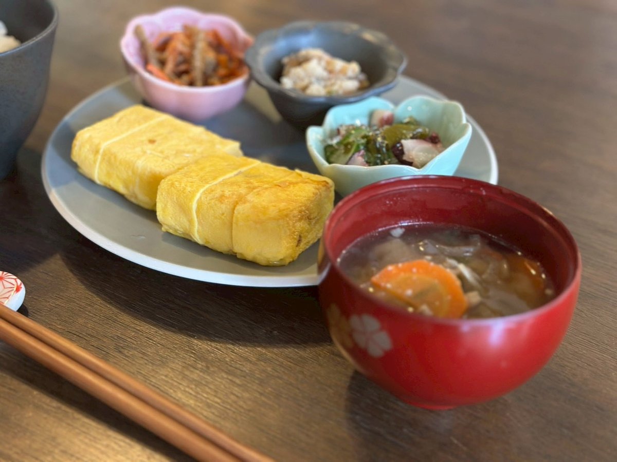 本日の試作。
だし巻きランチです✨✨
#阪南市
#といろキッチン
#南海本線
#尾崎駅
#試作
#10月末オープン