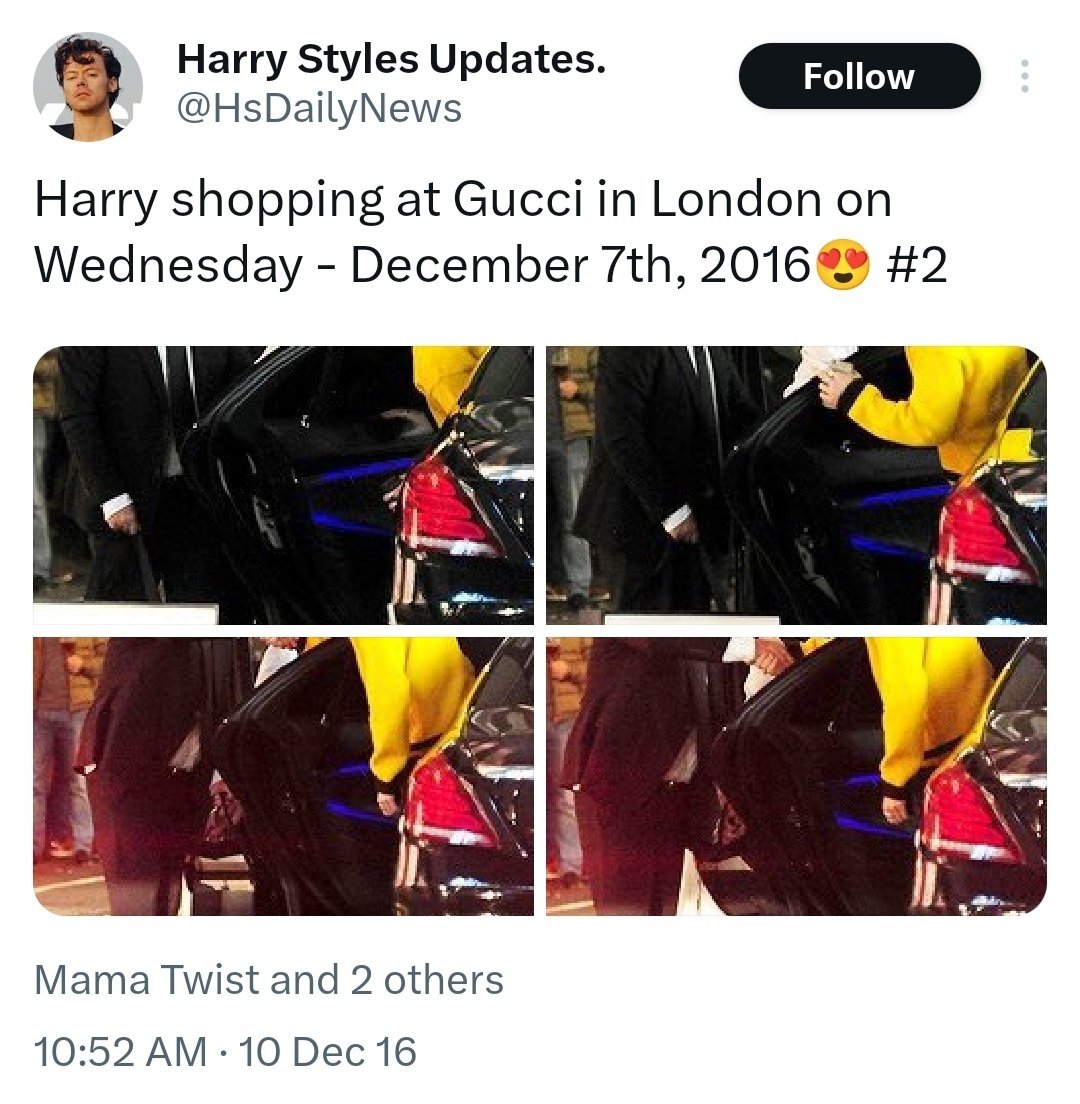 He was shopping at Gucci the day Jay died you delusional bitch. That bitter man refused to say her name and called her "someone's mum".  You deny Louis' paternity and relationships just to convince yourself that he's with him ? Of go fuck yourself you disgusting fetishist !!!