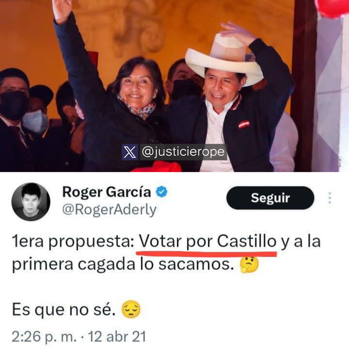 Con la vacancia de Dina Boluarte se pone fin a uno de los ciclos más desastrosos de la historia del Perú, culpa de un puñado de IDIOTAS que creen que la política es un juego. #DinaAsesina