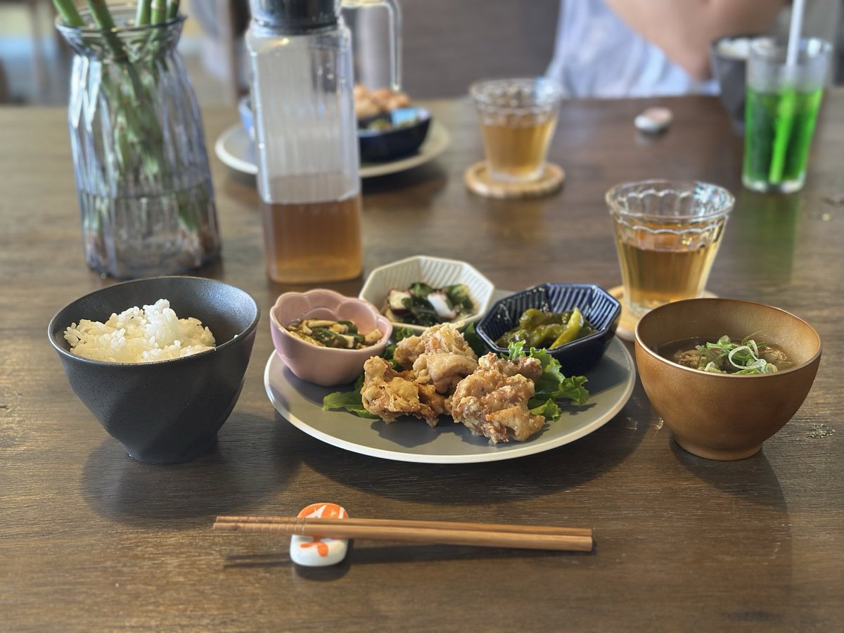 からあげセットも試作しました✨✨
阪南市で作られたものも色々使っています🤭
#阪南市
#といろキッチン
#南海本線
#尾崎駅
#試作
#10月末オープン