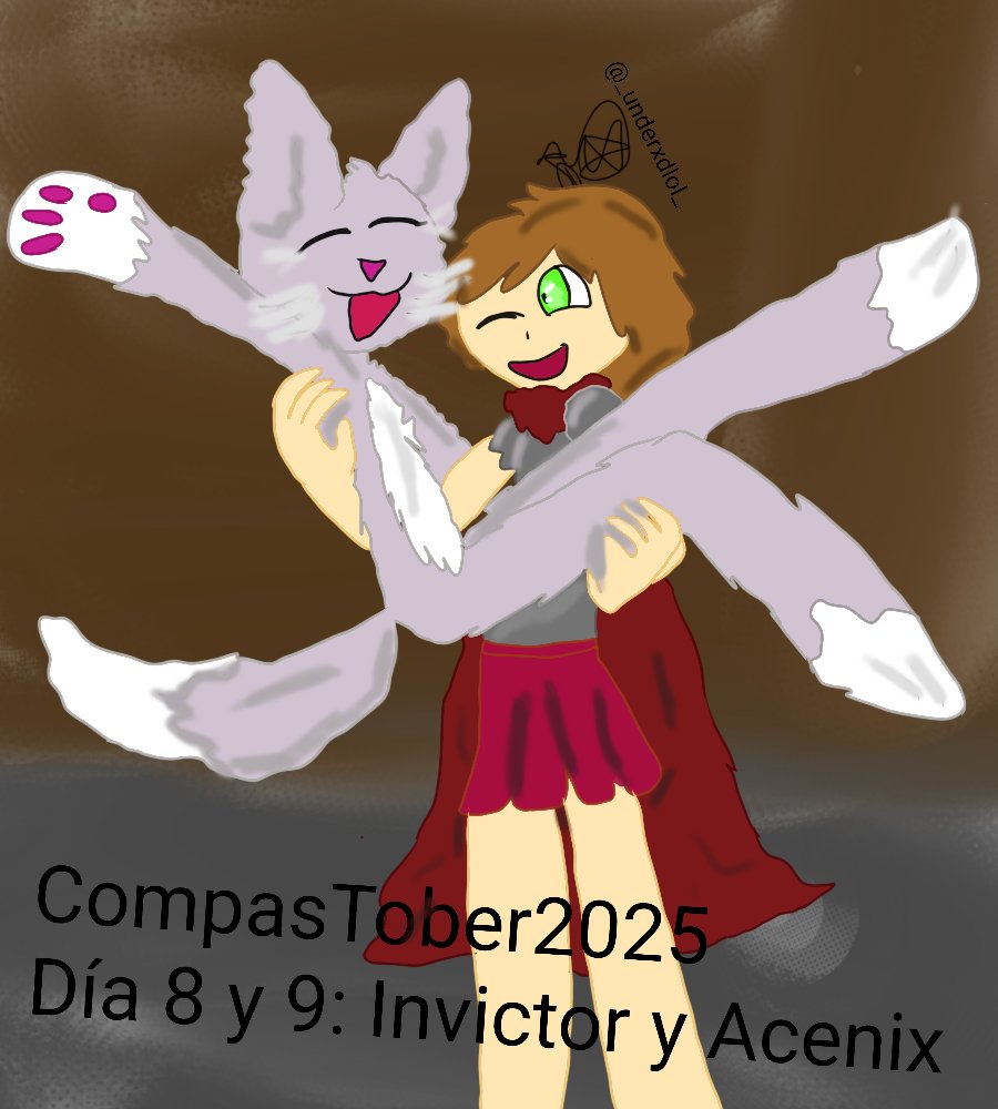 Aún vivo con el #CoMPaSTober2025 y seguimos con los días 8 y 9 de #Invictor y #Acenix