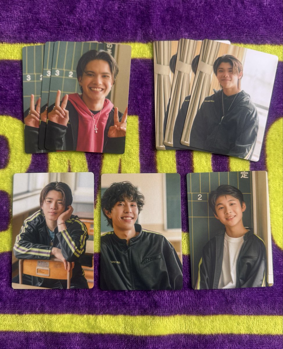 yznaitiosmnm's tweet image. THE LAST PIECE 交換・買取 

【 求 】RUI or 買取

【 譲 】画像参照/
※フォトカゴイチはルイとの交換のみ
※交換比率違い🉑
※買取は原則定価(おまとめは⬇️要相談

よろしくお願いします🙇‍♀️

#THELASTPIECE交換
#ラスピ交換 #BMSG交換