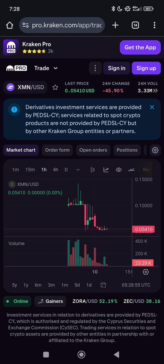 proof_cm's tweet image. $XMN holders losing -50% in less than its first 24h of trading.

Congrats, #MultiversX

Now we know what is gonna happen to $EGLD after they increase the supply.

Run away from them, they are milking the holders.

#EGLDSqueeze #EGLD #UTK $UTK #XMN