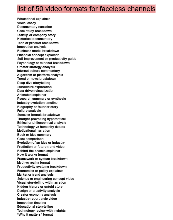 saimagnate's tweet image. Every one of these formats can get monetized and scale safely today