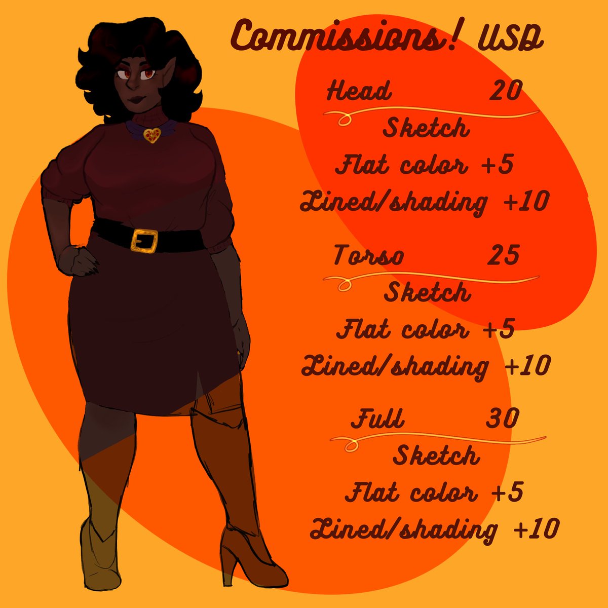 SpicyGhoth's tweet photo. NEW COOOMMMS!!

Venmo n PayPal only!  :)

#comission #comissionsopen #ocs #ocxcanon #character #furry #dnd #mlp #minecraft #art #sketch https://t.co/HppCcWgQaF