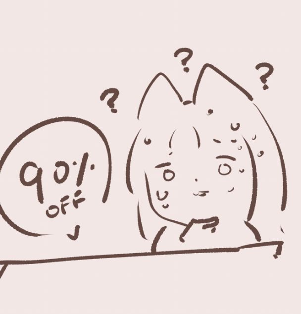 DLsiteのキャンペーン自動参加の割引設定率、参加作品がなぜか全て90%OFF設定に変わっててヒヤっとした。定価で買ってくれる人に悪いから絶対こんな設定はしないのだけど…と慌てて売上票をみたけど、そこは大丈夫っぽい…。表示バグだったみたいだけど、心臓に悪いのでやめて… 