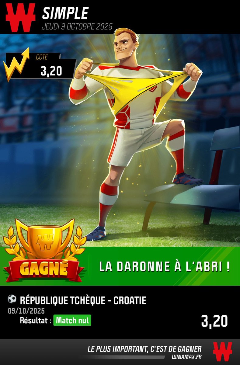 Match nul qui passe ⁦<a href="/VikNewCompte/">🍯ViK⚽🔞</a>⁩ #Teamparieur