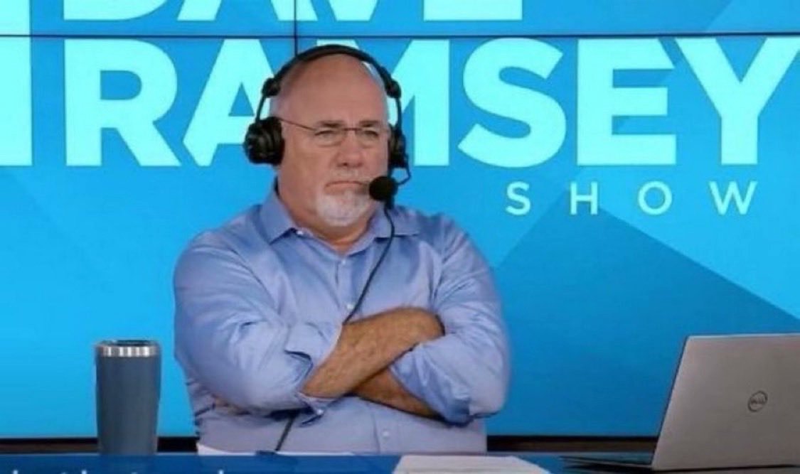 Dave Ramsey on his show emphasizing financial discipline