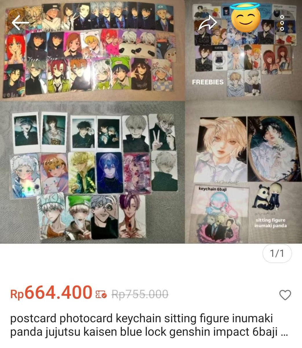 armedeuz's tweet photo. still available, ada event 10.10 on 🍊 

t. postcard pc photocard keychain di_series 6baji kyllooelo sioseasa1t ma0du ju5omo sinran oishiiart  sitting figure tansuii999

[ #warunganime #warungjjk #warungcsm #warungtokrev #warunggenshin #warungbllk #warunghxh #warungtr ] https://t.co/1apsLIrTK6