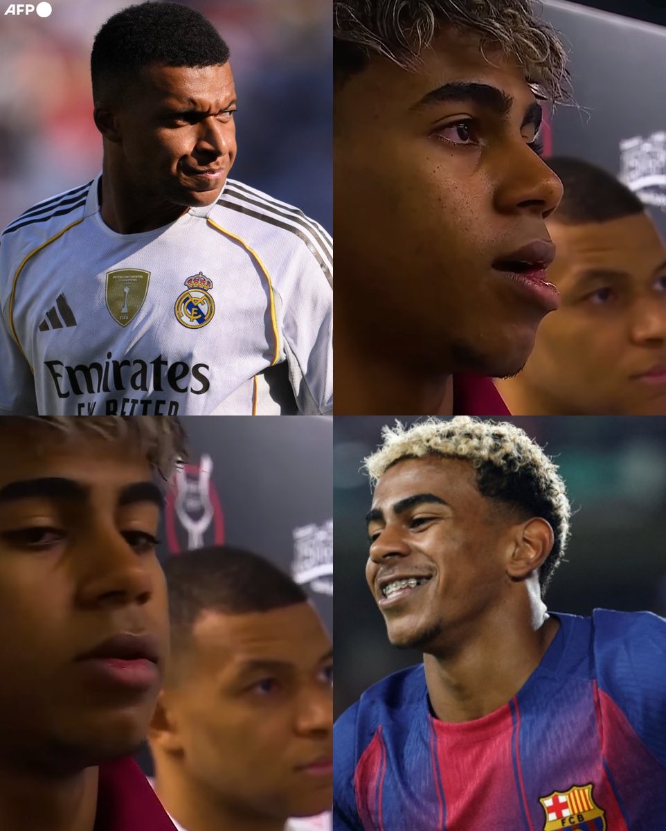 — KYLIAN MBAPPÉ (Universo Valdano): "¿Lamine Yamal? La gente habla mucho de su vida personal, de sus cosas. Yo pienso que la gente tiene que dejarle en paz. En el fútbol es un gran jugador, pero en la vida es un chico de 18 años. A los 18 años todo el mundo hace errores; hace